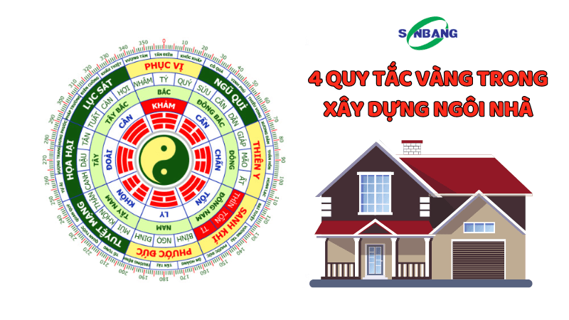 4 quy tắc vàng trong xây dựng ngôi nhà