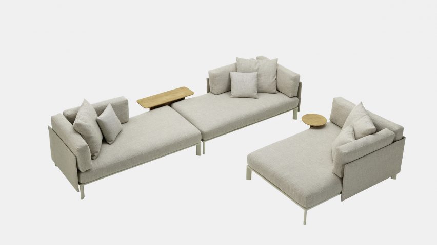 Nội thất phong cách: Vitra và Panter & Tourron tránh sử dụng bọt và keo trong ghế sofa Anagram hướng đến tương lai